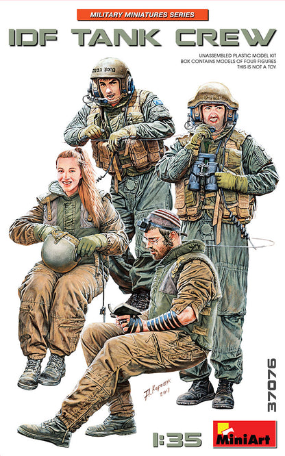 MiniArt IDF Tank Crew - 37076 box art