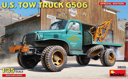 MiniArt US Tow Truck G506, Special Edition - 38113 box art