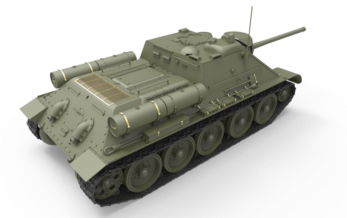 MiniArt 1/35 Military - SU-85 Soviet SPG Mod.1943 with Crew (Early) - 35178