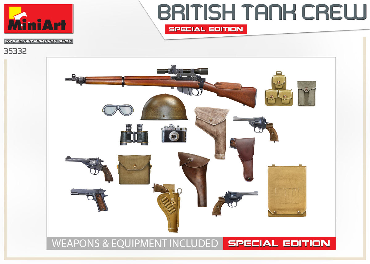 MiniArt 1/35 Military - British Tank Crew - Special Edition - 35332