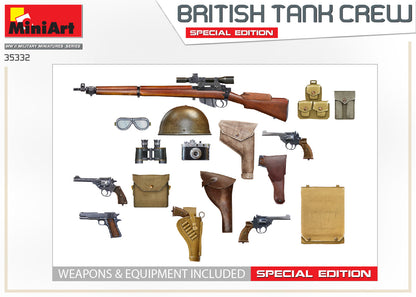 MiniArt 1/35 Military - British Tank Crew - Special Edition - 35332