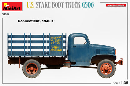 MiniArt 1/35 Military - US Stake Body Truck G506 - 38067