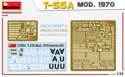 MiniArt 1/35 Military - T-55A Mod. 1970 Interior Kit - 37094