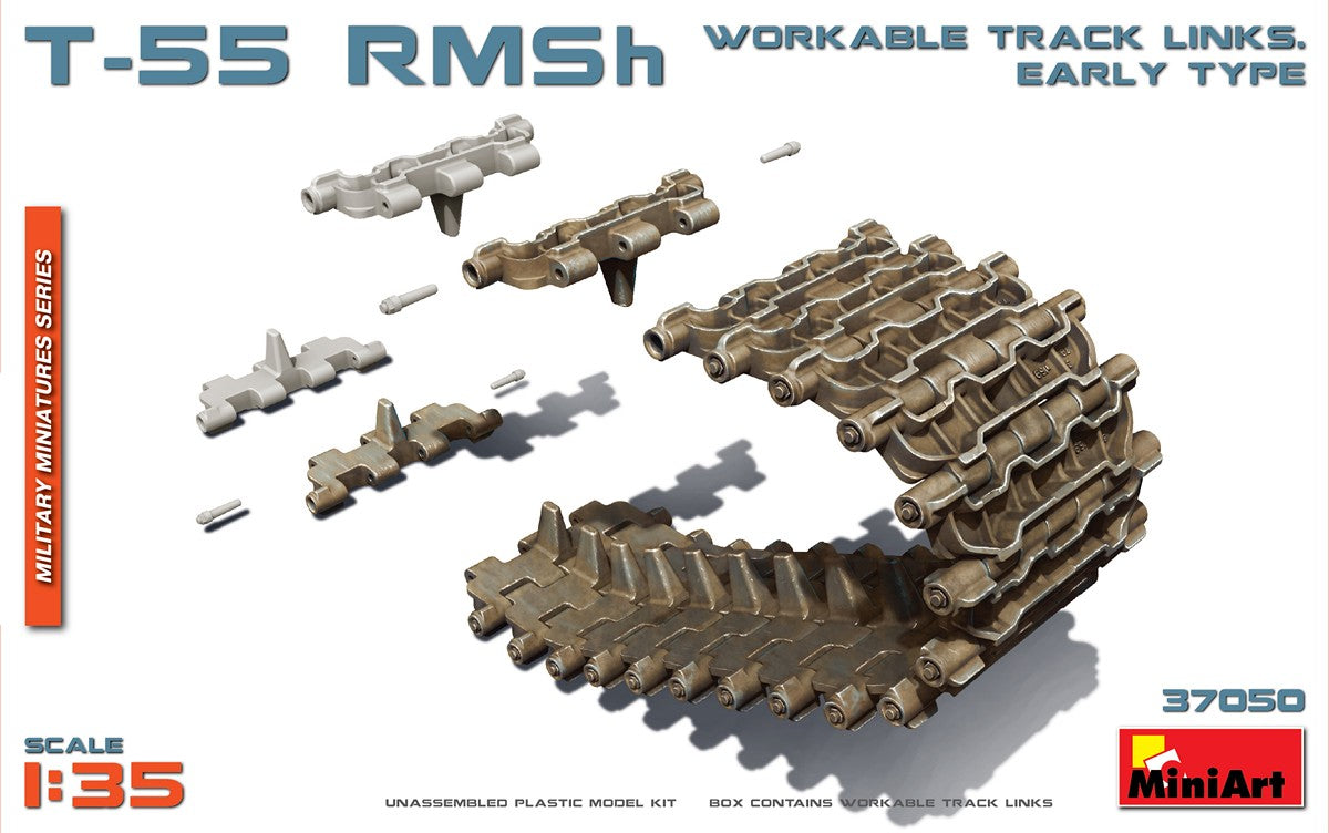 MiniArt T-55 RMSh Workable Track Links (Early) - 37050 box art