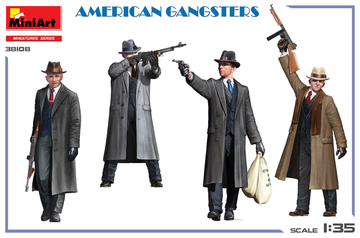 MiniArt 1/35 Military - American Gangsters - 38108