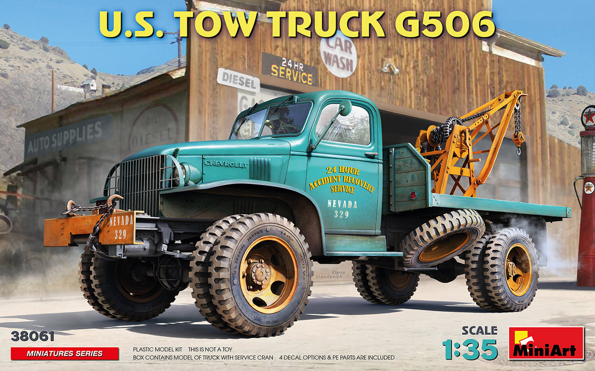 MiniArt US Tow Truck G506 - 38061 box art