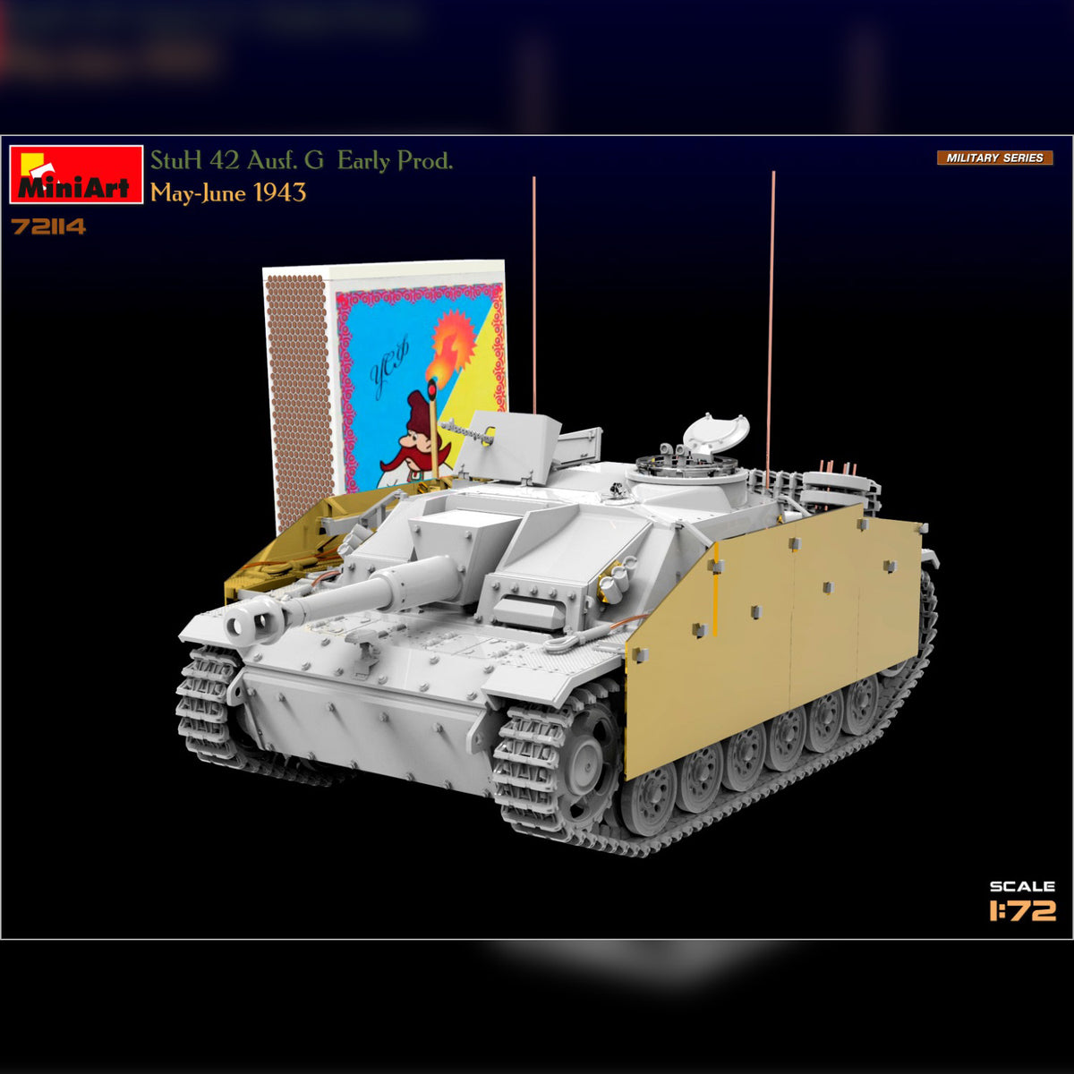 MiniArt 1/72 Military - StuH 42 Ausf. G Early Prod - 72114