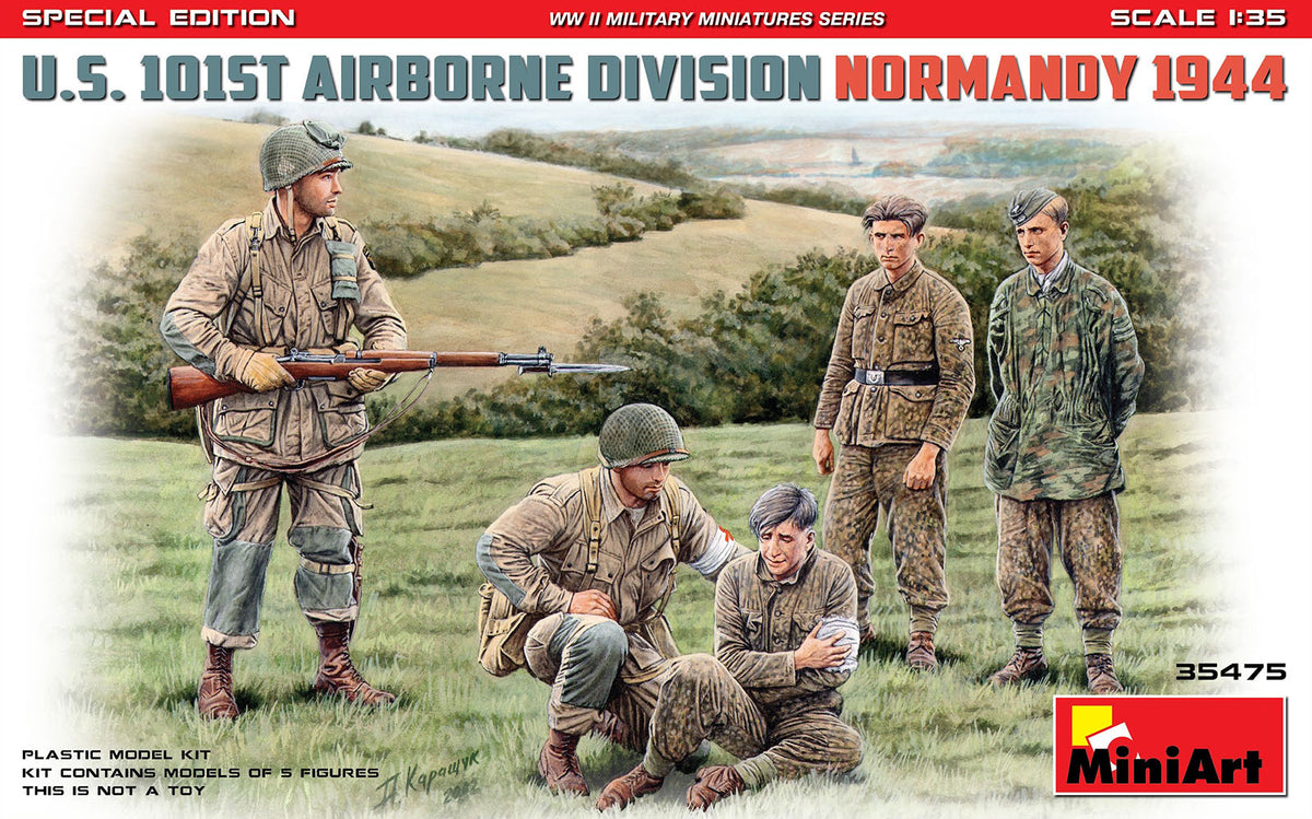 MiniArt 101st Airborne Division Normandy '44 SpecEdt - 35475 box art