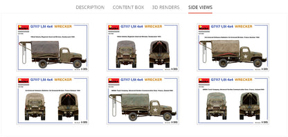 MiniArt 1/35 Military - G7117 1,5t 4x4 Wrecker - 35490