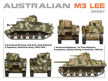 MiniArt 1/35 Military - M3 Lee - Australian (Interior Kit) - 35287