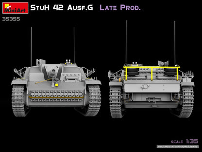 MiniArt 1/35 Military - StuH 42 Ausf G Late Prod - 35355