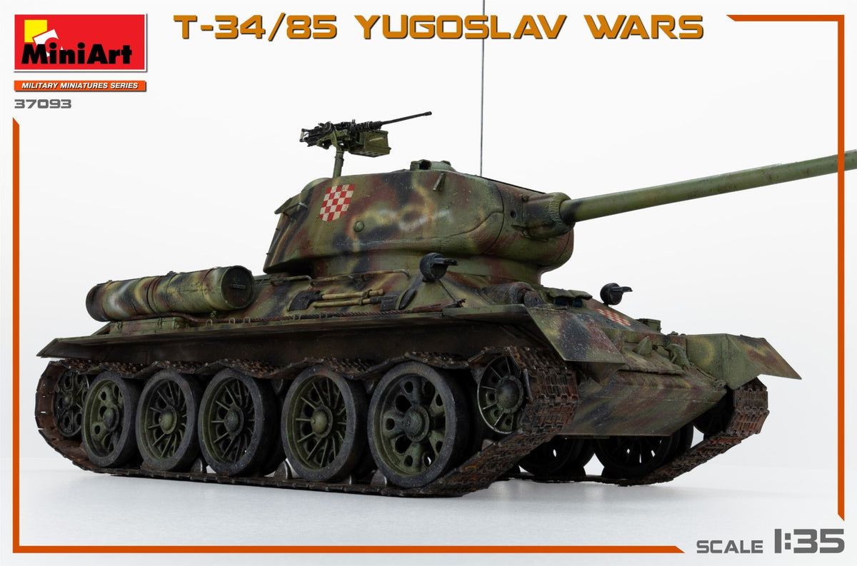 MiniArt 1/35 Military - T34/85 Yugoslav Wars - 37093