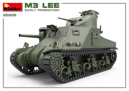 MiniArt 1/35 Military - M3 Lee Early Prod. Interior Kit - 35206