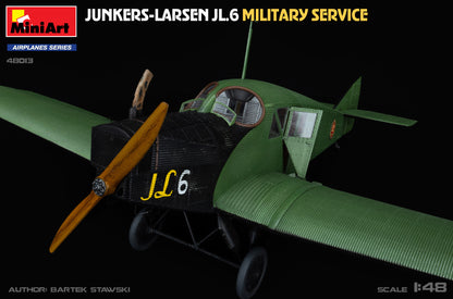 MiniArt 1/48 Aircraft - Junkers-Larsen JL.6 Military Service - 48013