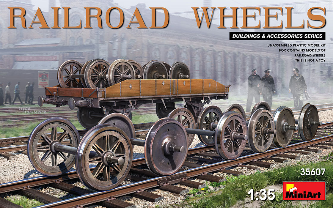 MiniArt Railroad Wheels - 35607 box art