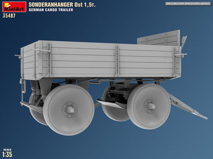 MiniArt 1/35 Military - Sonderanhager Ost 1.5t German Cargo Trailer - 35487