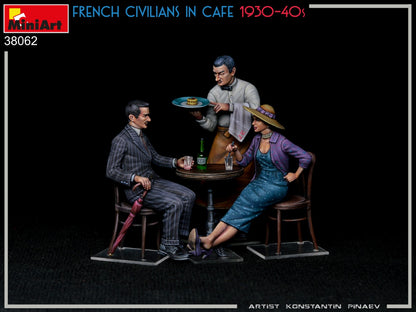 MiniArt 1/35 Military - French Civilians in Cafe 1930-40's - 38062