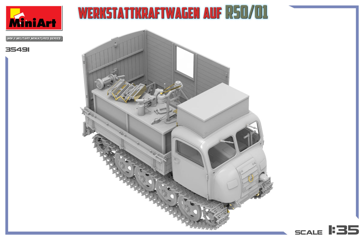 MiniArt 1/35 Military - Auf RSO/01 Werkstattkraftwagen - 35491
