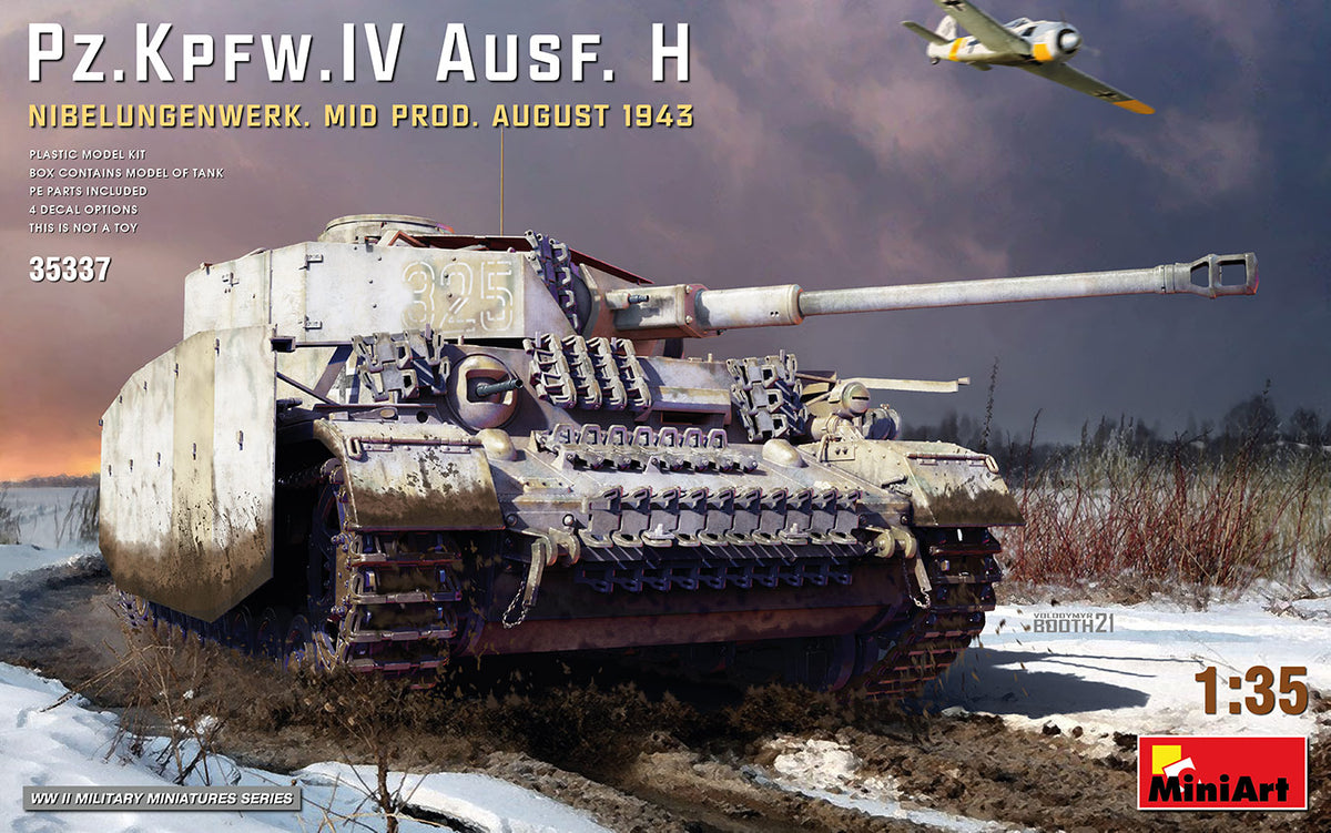 MiniArt Pz.Kpfw.IV Ausf H Nibelungenwork Mid Prod - 35337 box art
