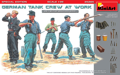MiniArt German Tank Crew at Work (Spec Edt) - 35285 box art