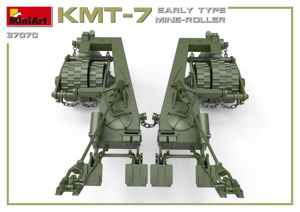 MiniArt 1/35 Military - KMT-7 Early Type Mine Roller - 37070