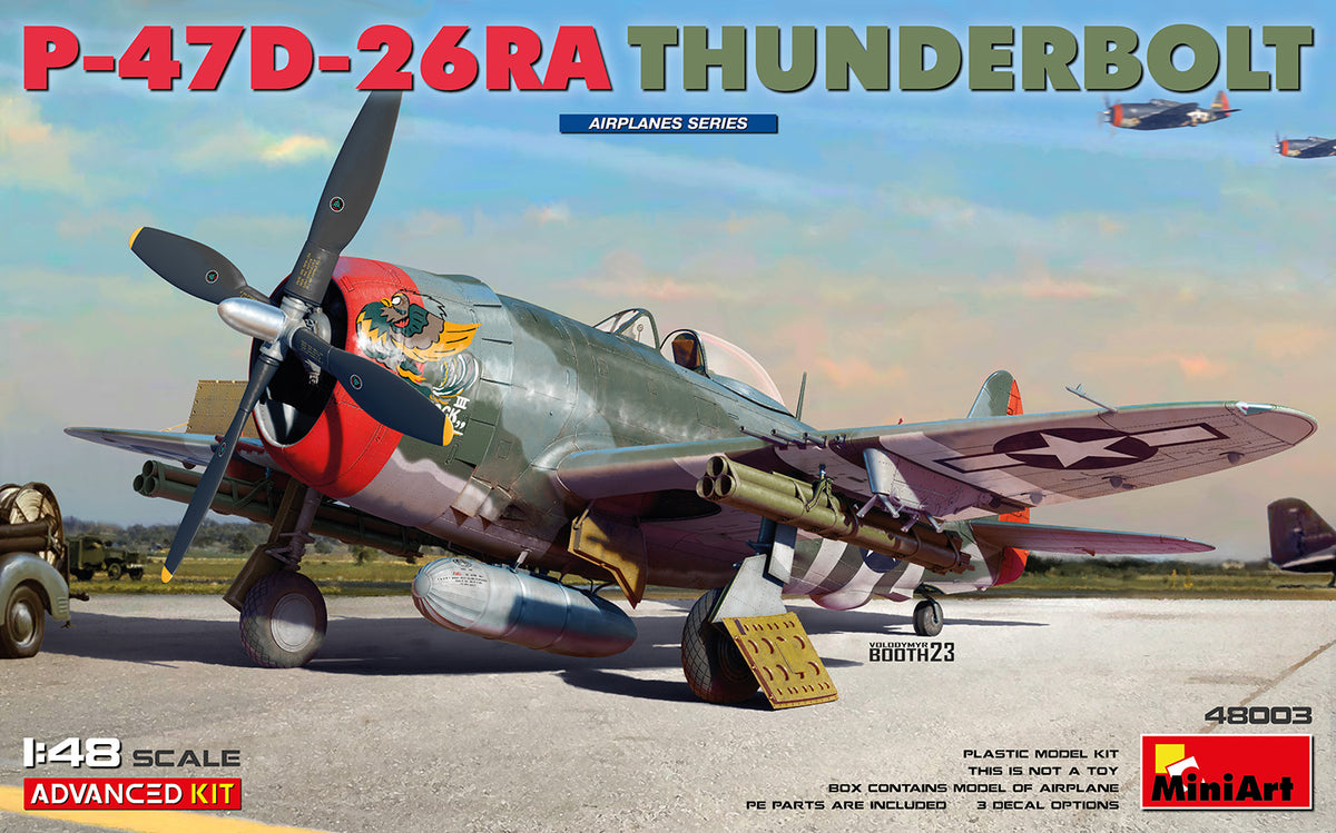 MiniArt P-47D-26RA Thunderbolt, Advanced Kit - 48003 box art