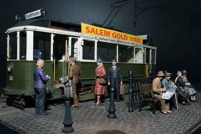 MiniArt 1/35 Military - European Tram Car with Crew & Passengers - 38009