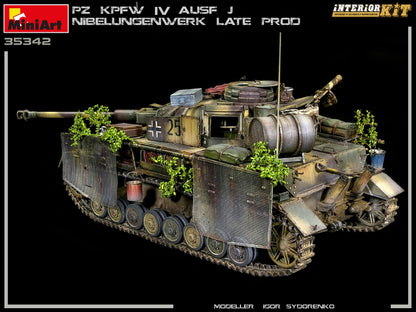 MiniArt 1/35 Military - Pz.Kpfw.IV AusfJ Nibelungenwerk Late - 35342