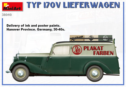 MiniArt 1/35 Military - Typ 170V Lieferwagen - 38040