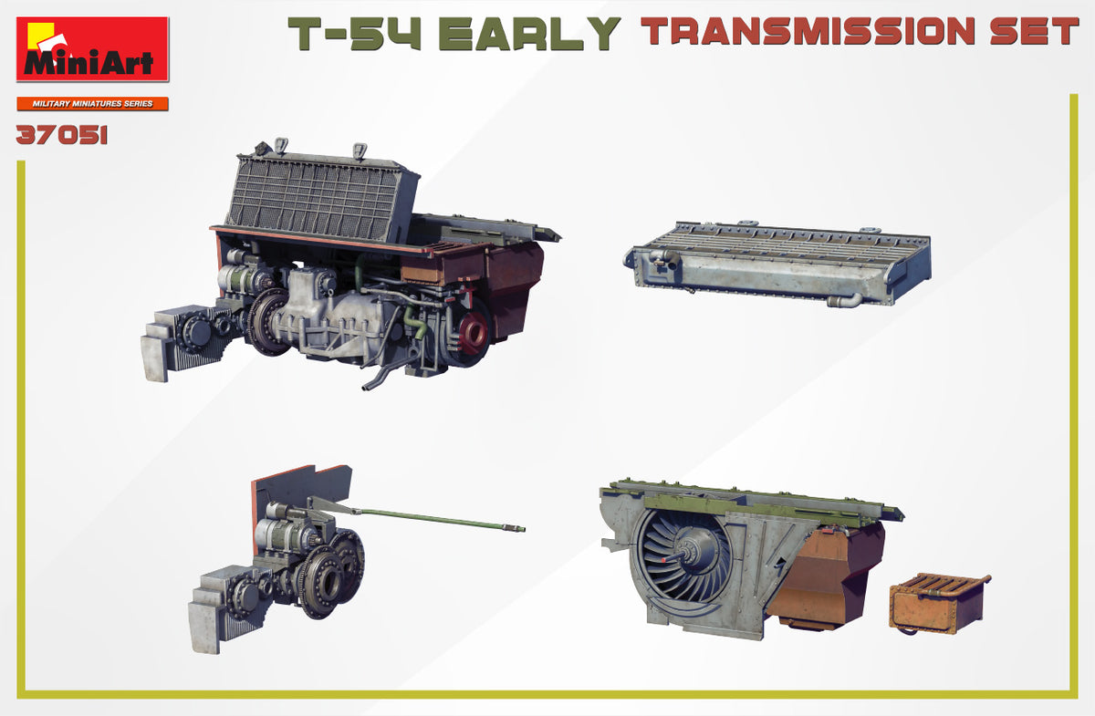 MiniArt 1/35 Military - T-54 Early Transmission Set - 37051