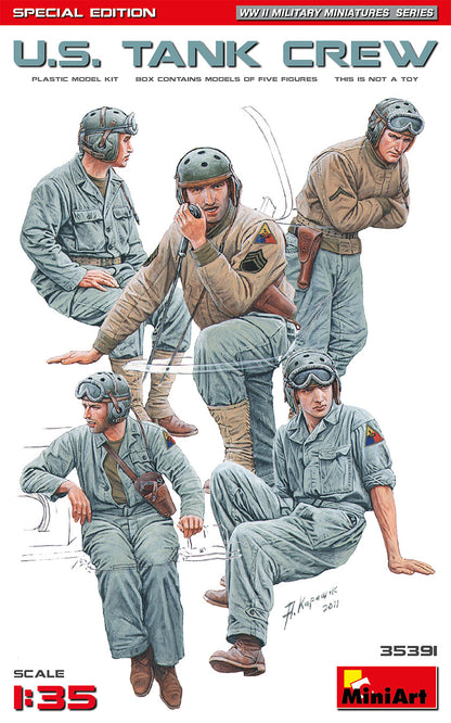 MiniArt US Tank Crew, (Special Edit) - 35391 box art