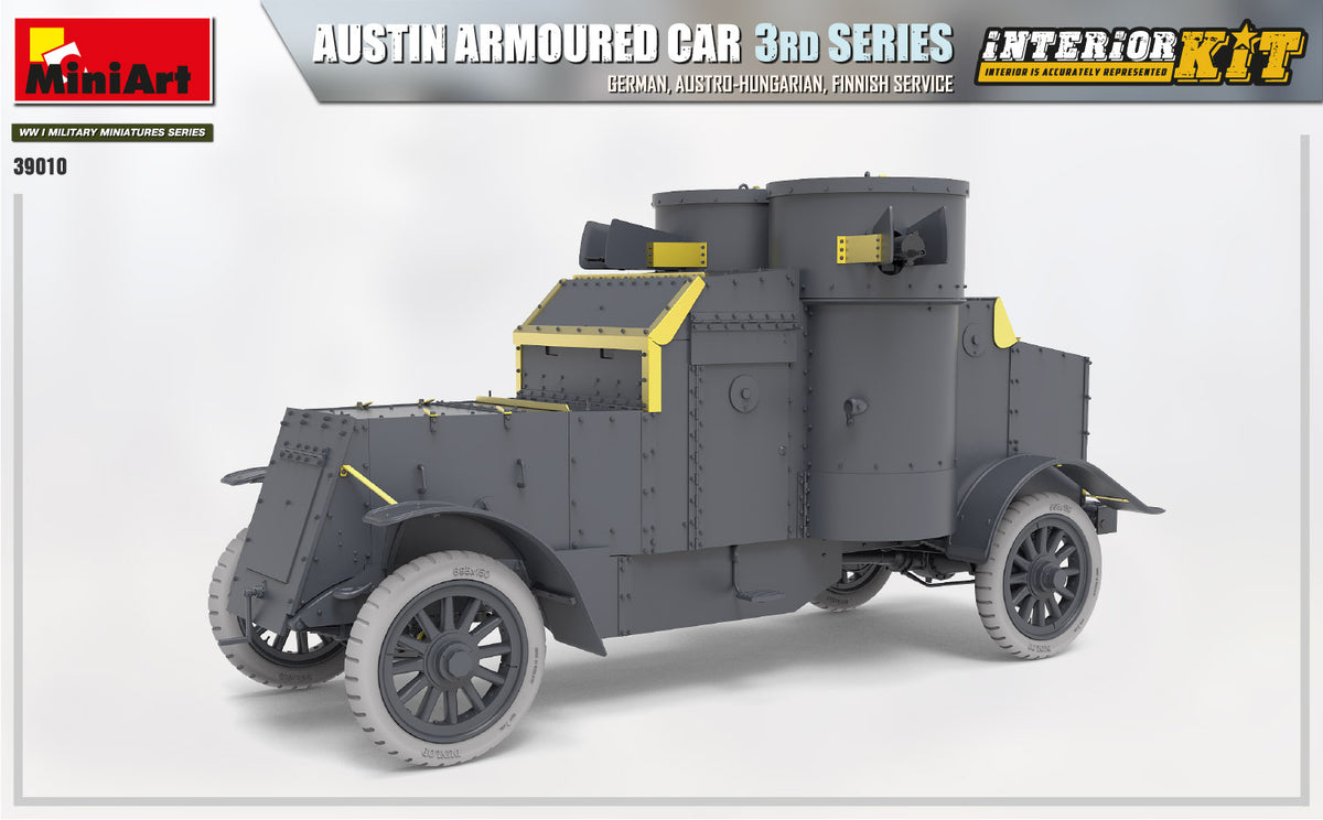 MiniArt 1/35 Military - Austin Armored Car (German / Finnish) - 39010