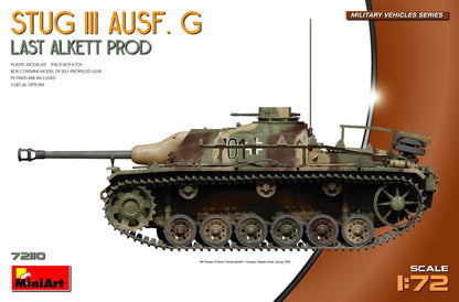 MiniArt StuG III Ausf G Last Alkett Prod - 72110 box art