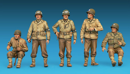 MiniArt 1/35 Military - US Jeep Crew & MPs (Special Edit) - 35308
