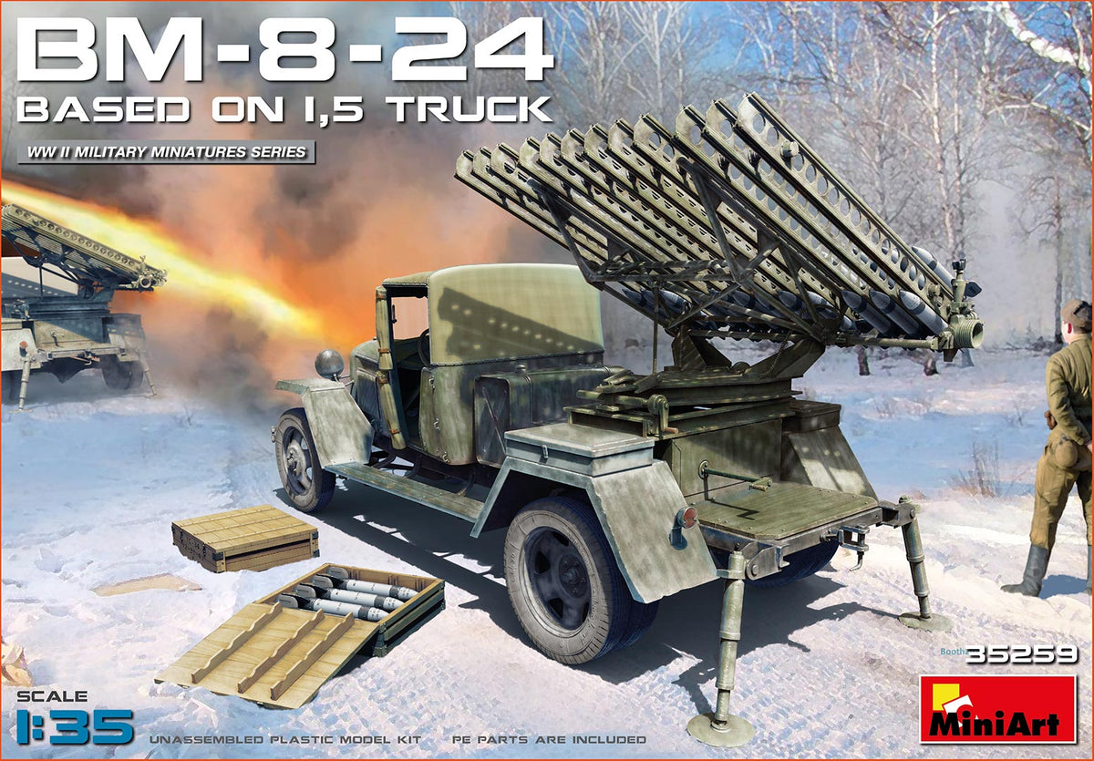 MiniArt BM-8-24 Based on 1.5t Truck - 35259 box art