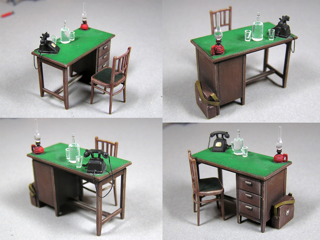 MiniArt 1/35 Military - Office Furniture and Accessories - 35564