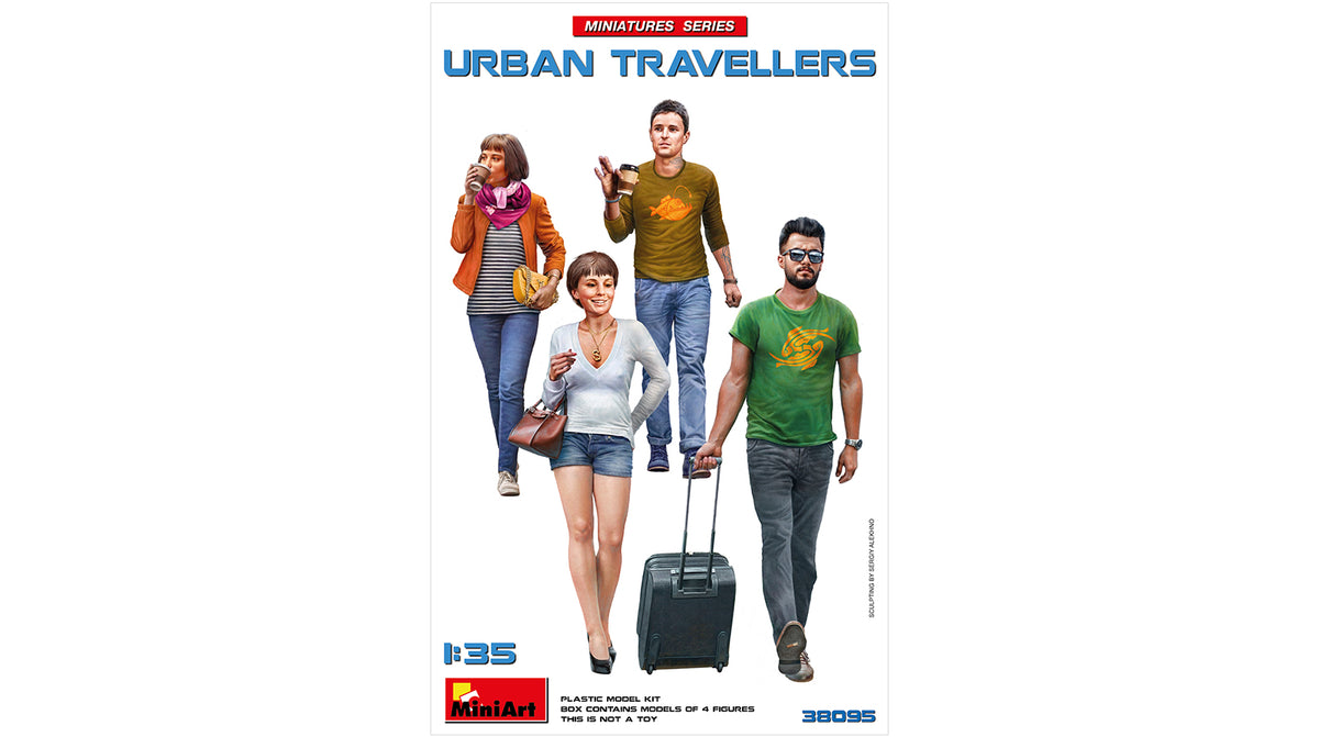 MiniArt Urban Travellers - 38095 box art