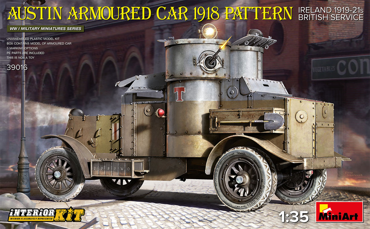 MiniArt Austin Armored Car (Ireland 1919-21) - 39016 box art