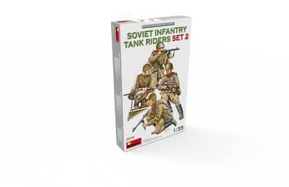 MiniArt 1/35 Military - Soviet Infantry Tank Riders Vol 2 - 35310