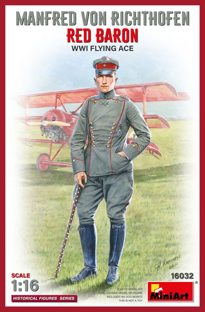 MiniArt The Red Baron Manfred von Rihthofen - 16032 box art