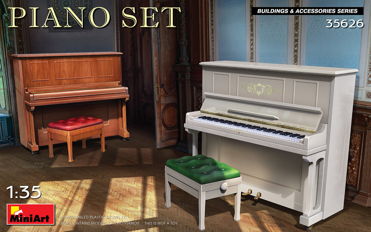 MiniArt Piano Set - 35626 box art
