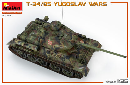 MiniArt 1/35 Military - T34/85 Yugoslav Wars - 37093
