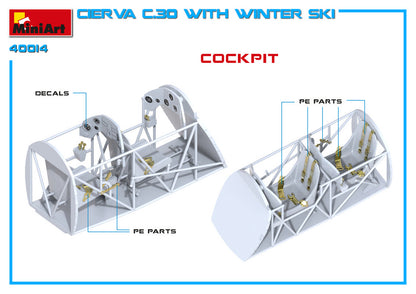 MiniArt 1/35 Military - Cierva C.30 with Winter Ski - 41014