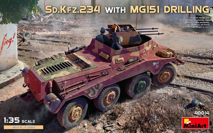 MiniArt Sd.Kfz.234 w/ MG151 Drilling - 40014 box art