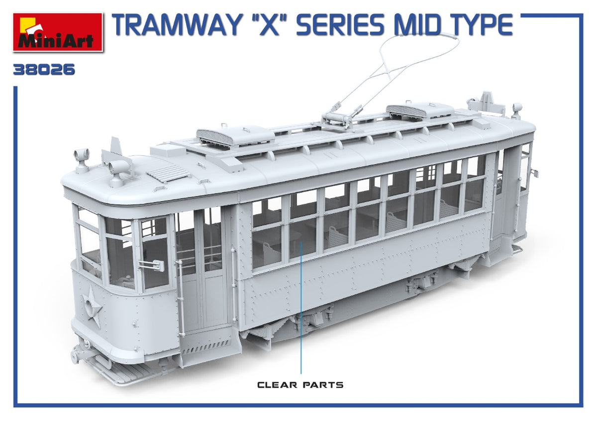 MiniArt 1/35 Military - Tramway X-Series Mid Type - 38026