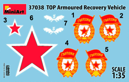 MiniArt 1/35 Military - TOP Armoured Recovery Vehicle - 37038