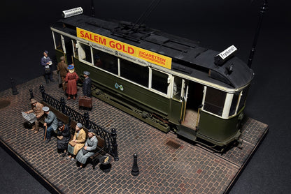 MiniArt 1/35 Military - European Tram Car with Crew & Passengers - 38009