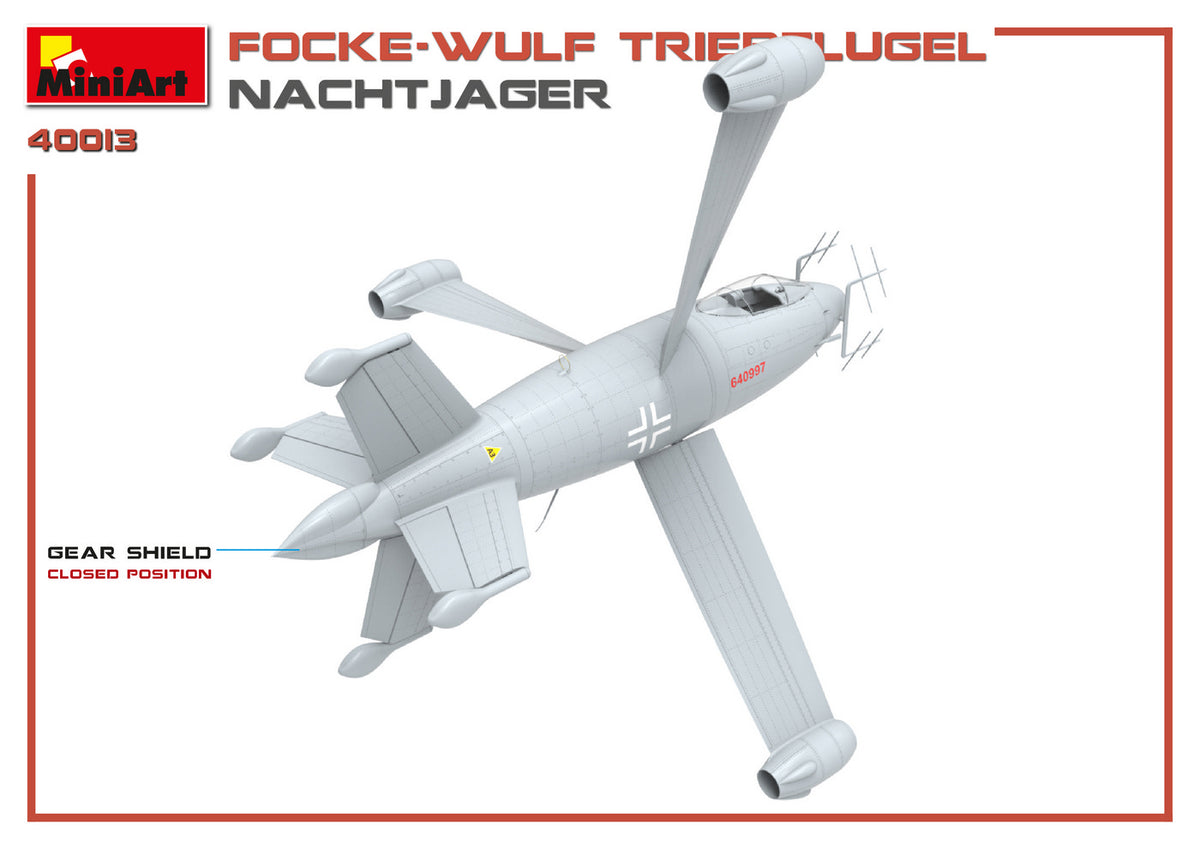 MiniArt 1/35 Aircraft - Focke-Wulf Triebflugel Nachtjager - 40013