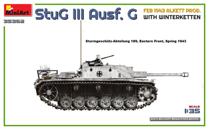 MiniArt 1/35 Military - StuG III Ausf. G Alkett Prod w/ Winterketten - 35362