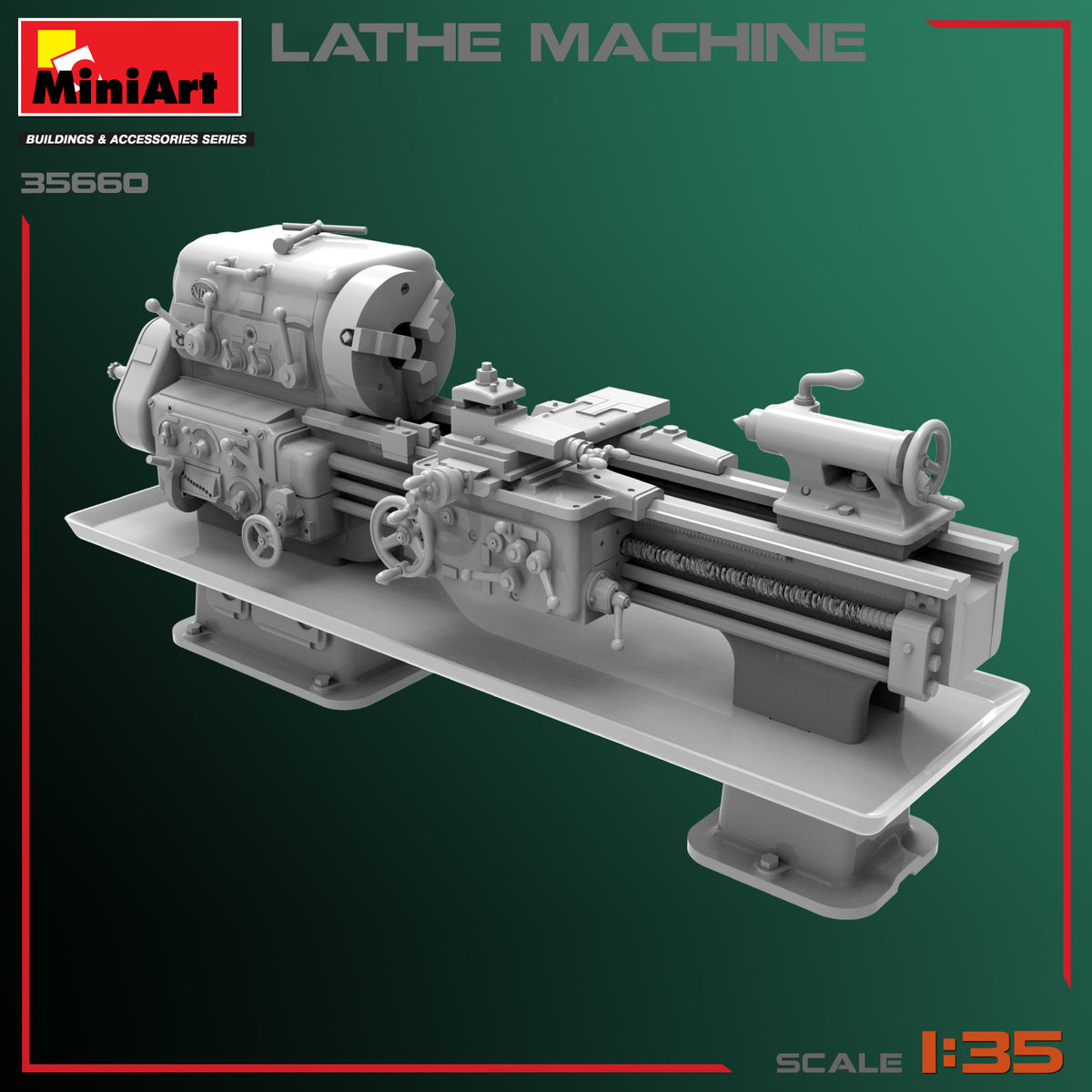 MiniArt 1/35 Military - Lathe Machine - 35660